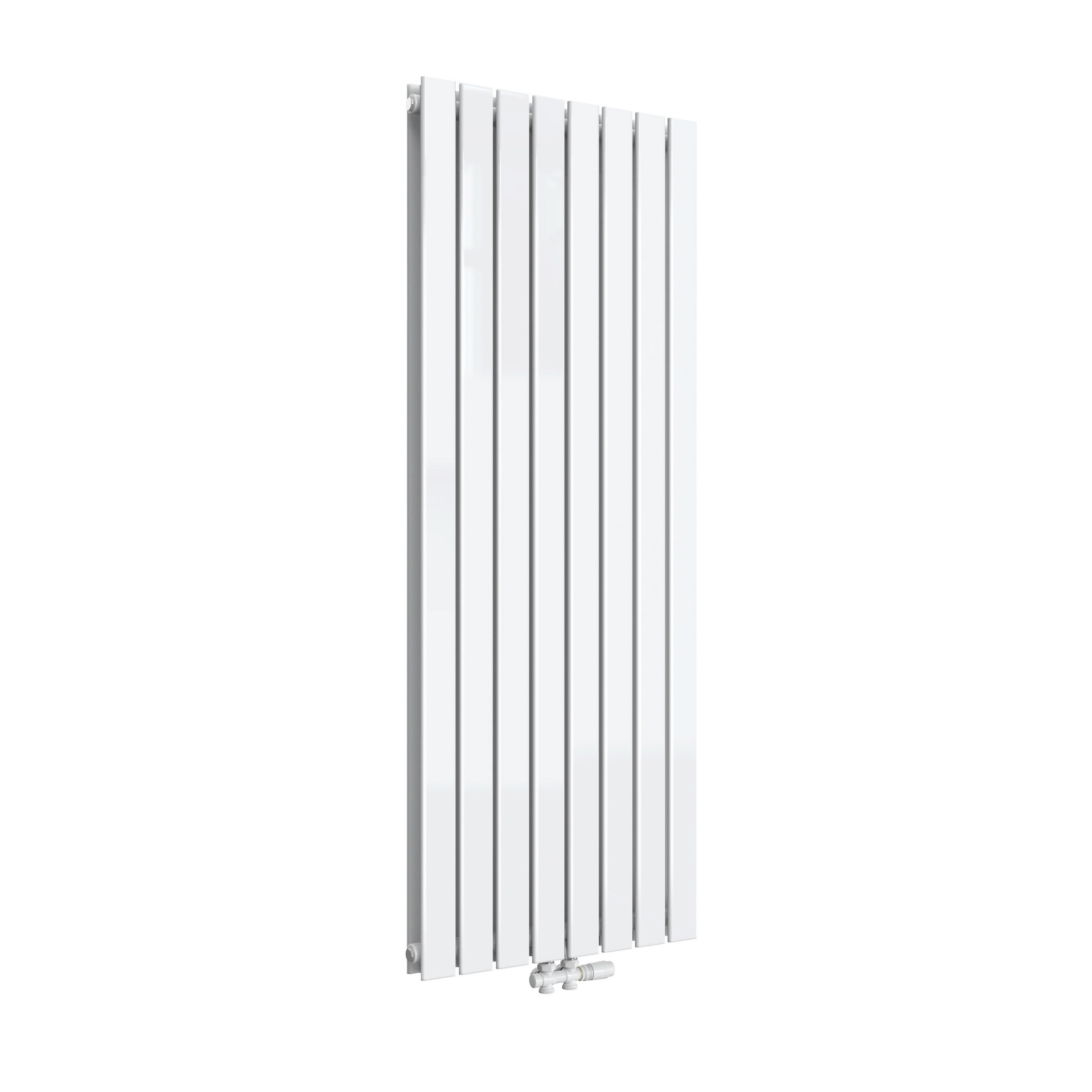 HEIZKÖRPER Flachheizkörper Weiß 160/62/6,3 cm - Weiß, Metall (62/160/6.3cm) - EMKE