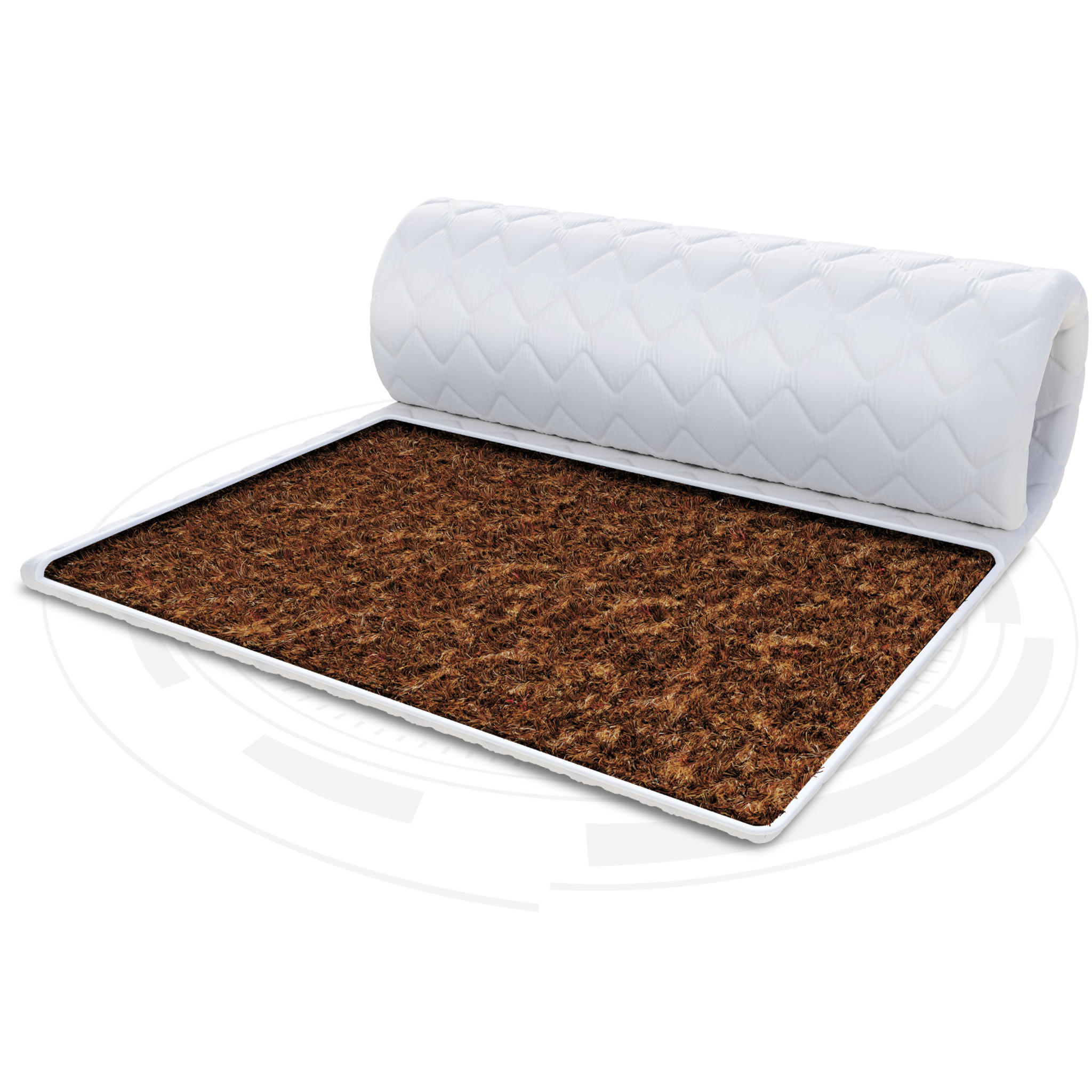 FDM Topper Weiß 180x200 cm