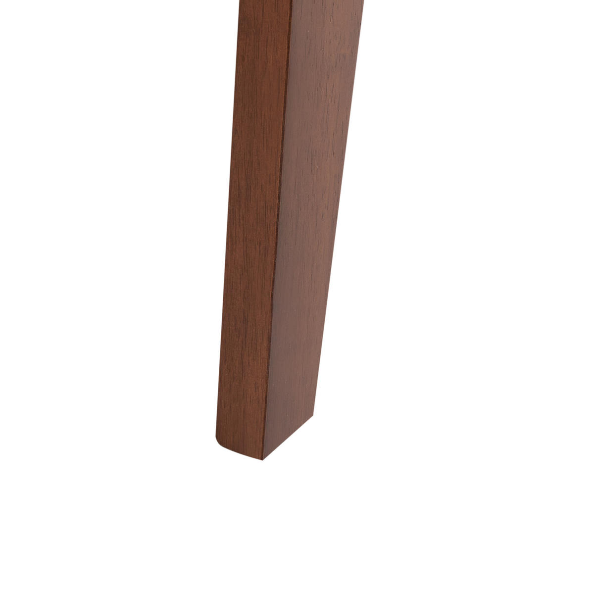 BARHOCKERN 2er-Set Dunkelbraun Aroma - Dunkelbraun, Holz (43/62/43cm) - Beliani