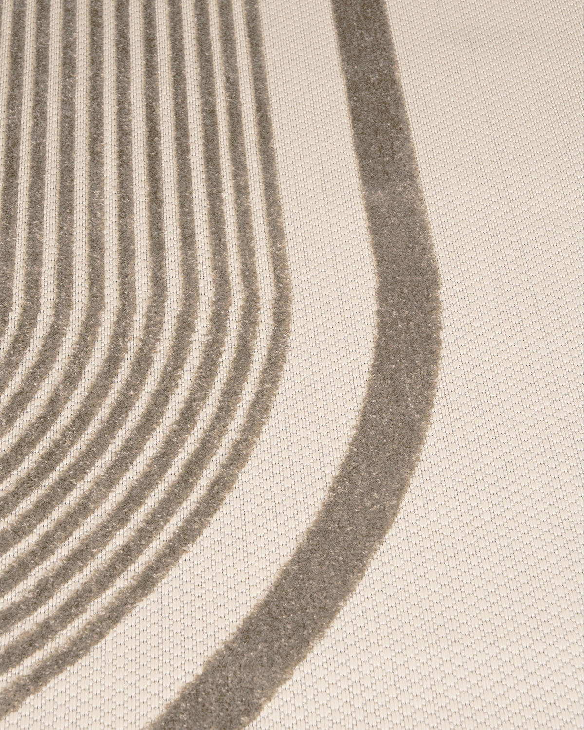 TEPPICH In-& Outdoor Fano Sera Mazovia 120x170cm Braun Creme Geometrisch Kurzflor - Braun, Textil (120/170cm) - Mazovia
