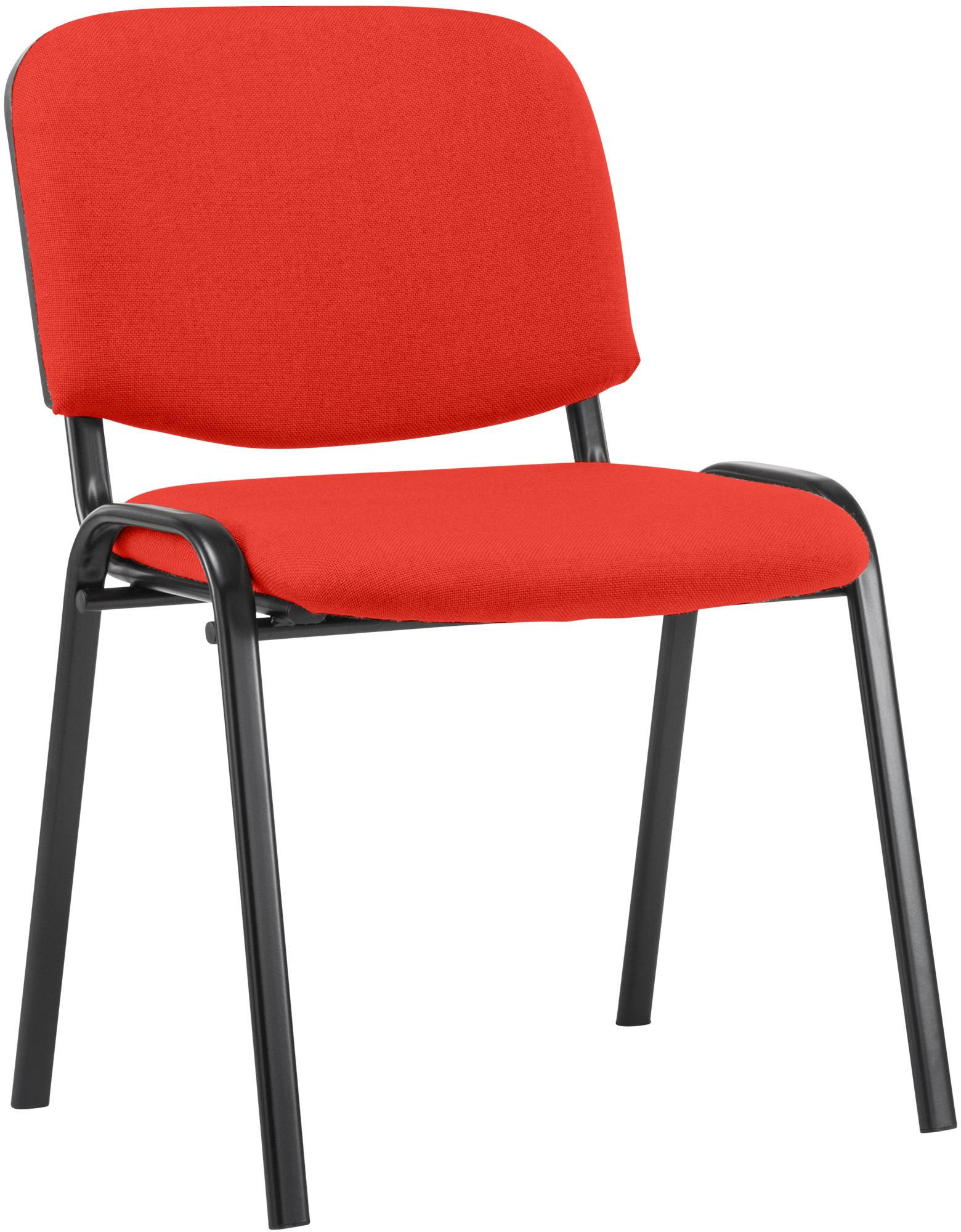 CLP Besucherstuhl Rot 53x83x53 cm