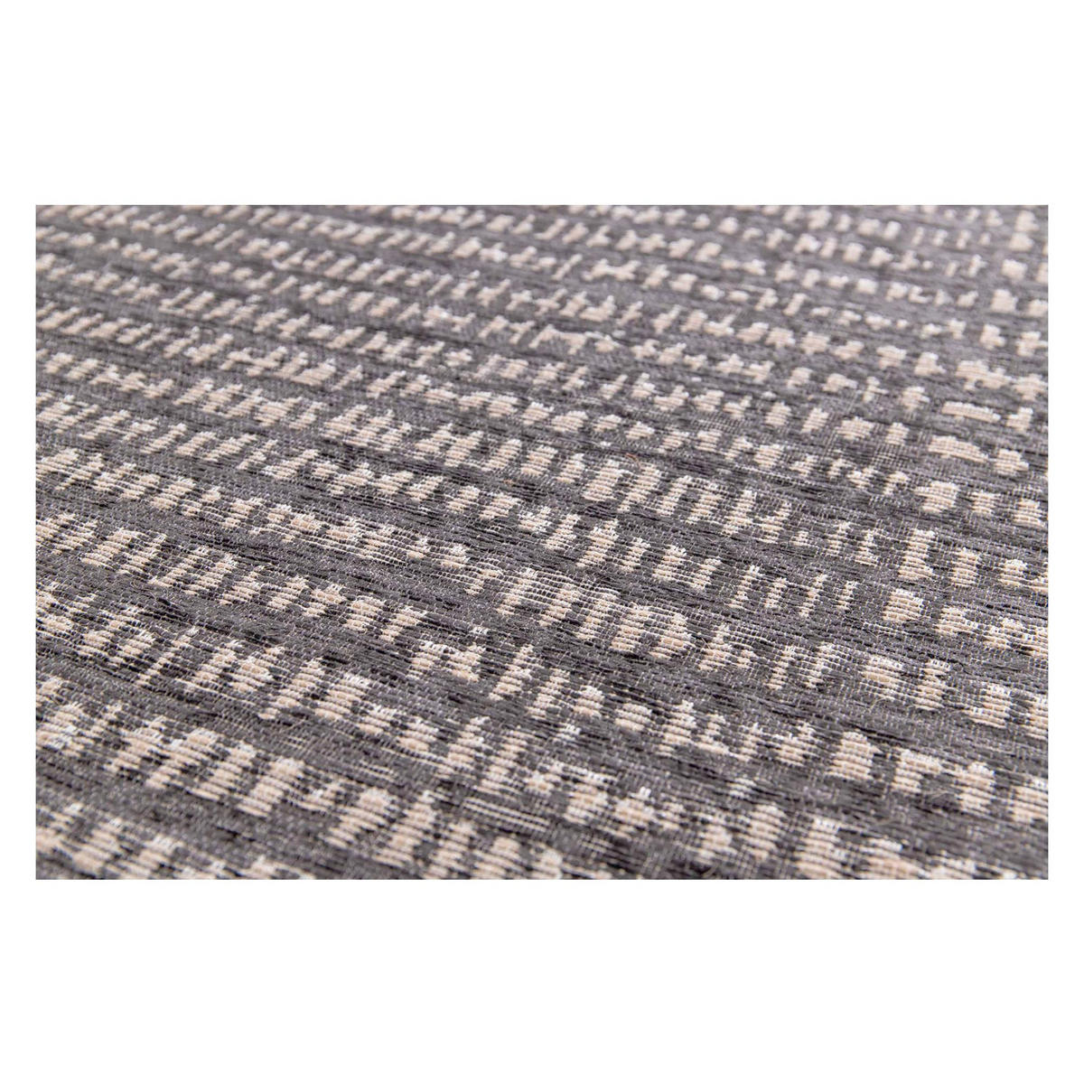 TEPPICH Tulla carbonfarben 200 x 290 x 1 cm - Schwarz, Textil (200/290cm) - Vivaraise