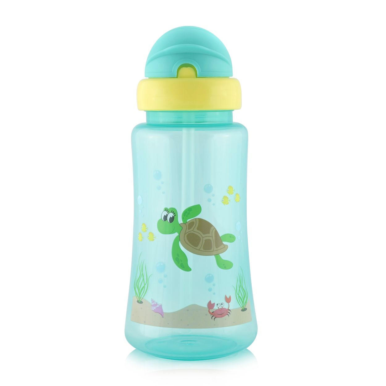 TRINKLERNBECHER Sport Sipper 330 ml grün Silikon, Kunststoff, deckel, Schutzdeckel, ab 6 Monate, Babyflaschen - Grün, Kunststoff (7/27/7cm) - Baby Care