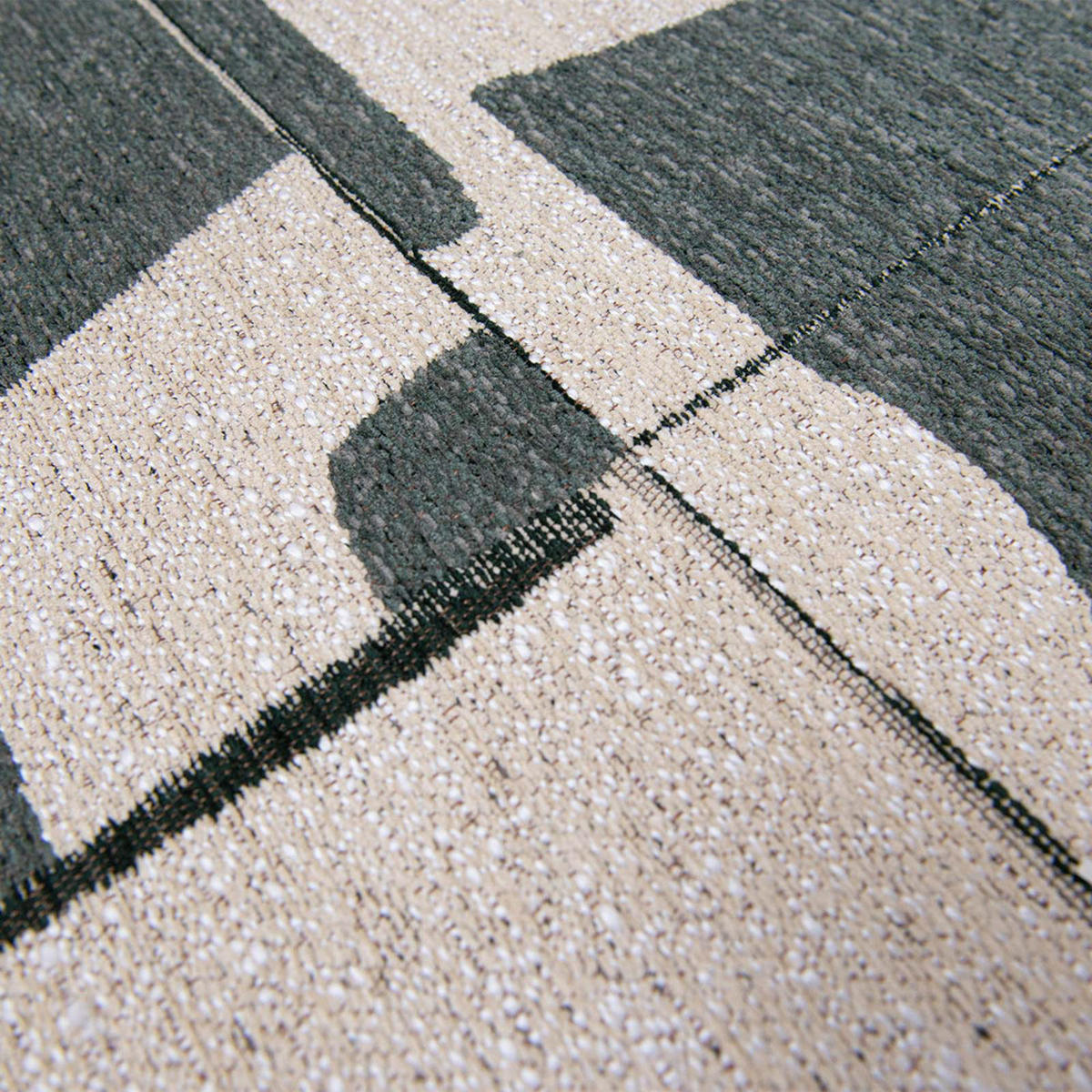 TEPPICH Sea Spray Craft 80/150 cm - Grün, Textil (80/150cm) - Louis De Poortere