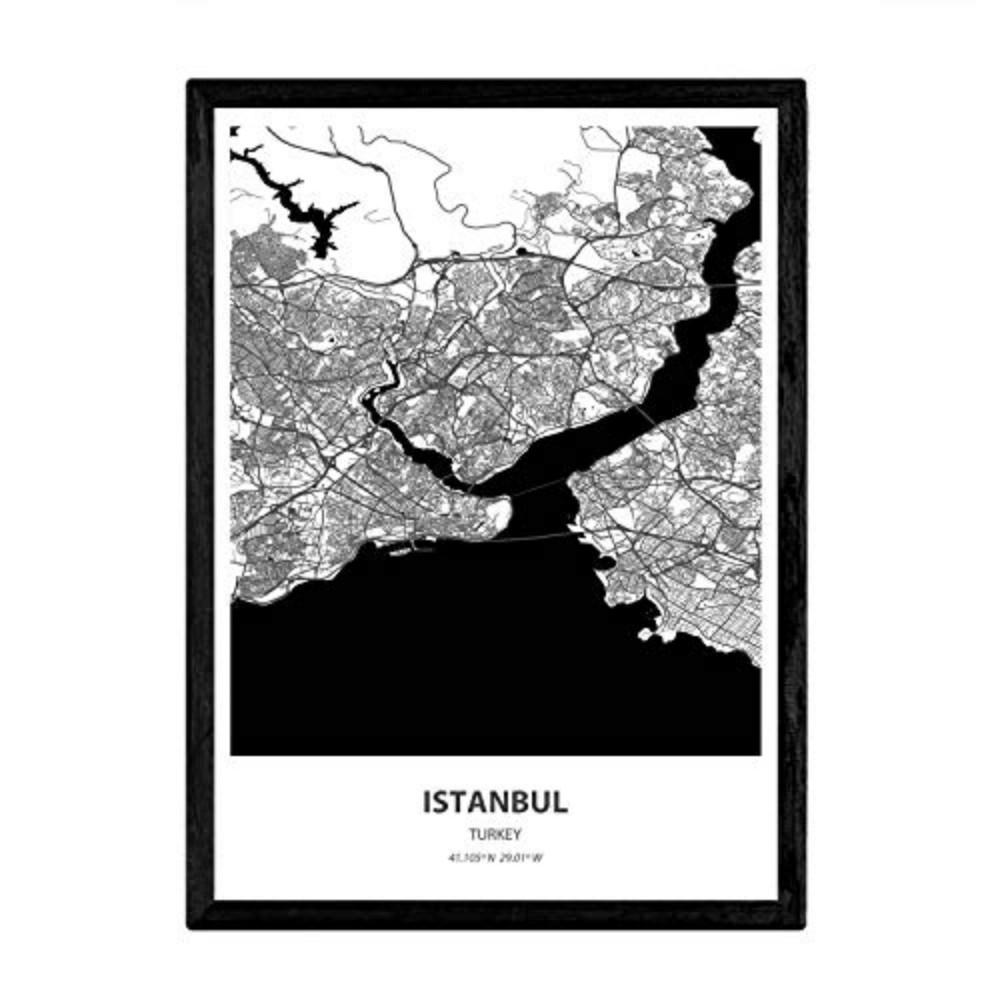 POSTER Istanbul - Türkei A4 Rahmenlos - Klar, Papier (29.7/5/21cm) - Nacnic