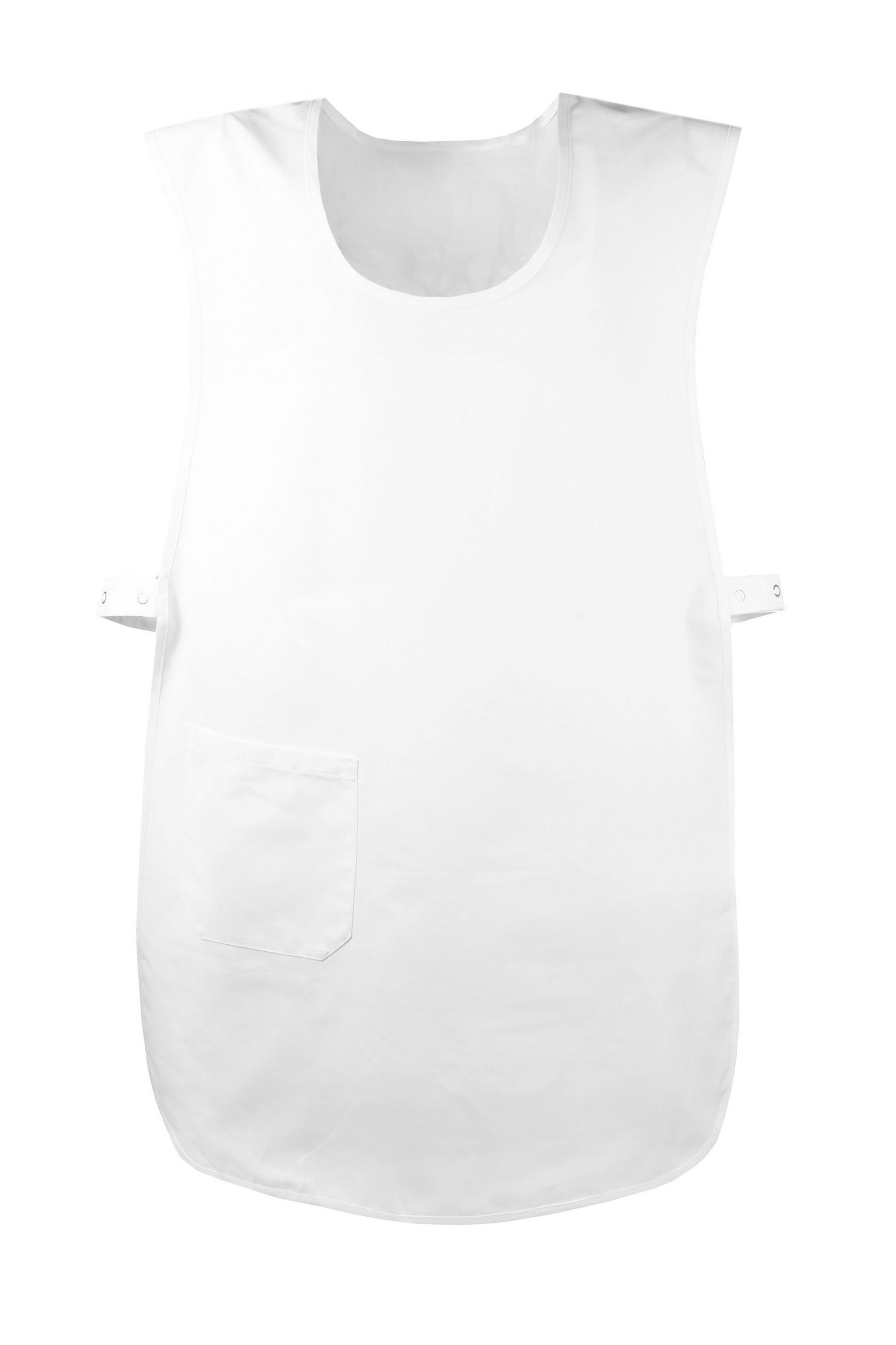 SCHÜRZE , onesize, 50% Polyester, 50% Baumwolle, Weiß - Weiß, Textil (62/90cm) - Zollner