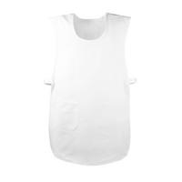 SCHÜRZE , onesize, 50% Polyester, 50% Baumwolle, Weiß - Weiß, Textil (62/90cm) - Zollner