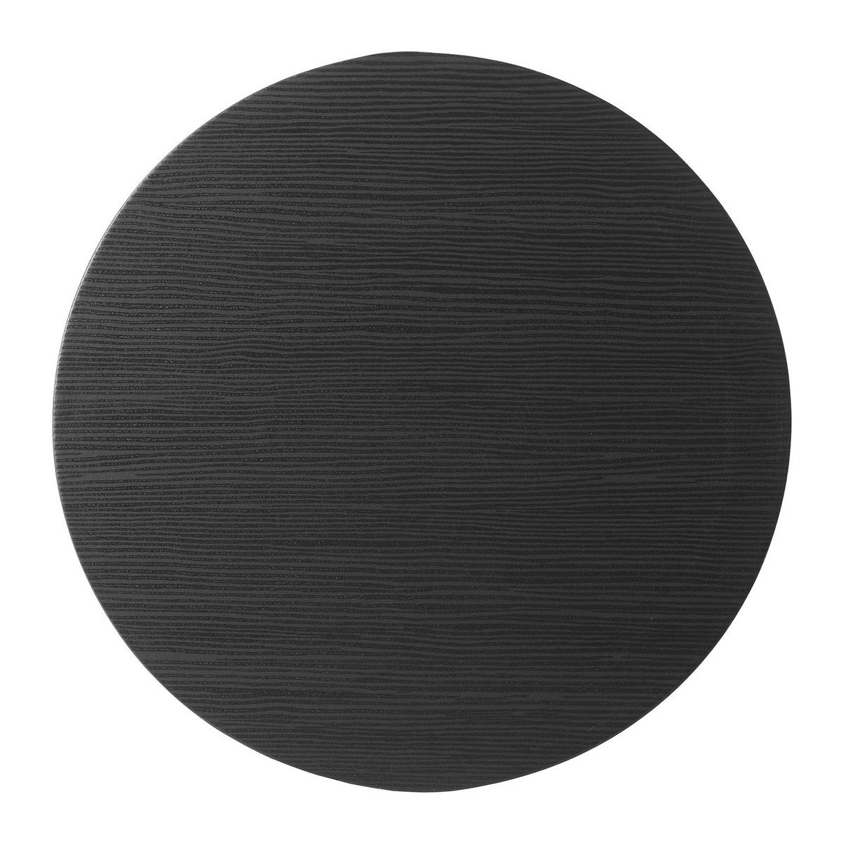 BEISTELLTISCH - Eiche Dekor Schwarz / Schwarz - Schwarz, Holzwerkstoff/Kunststoff (40/40/46cm) - home24