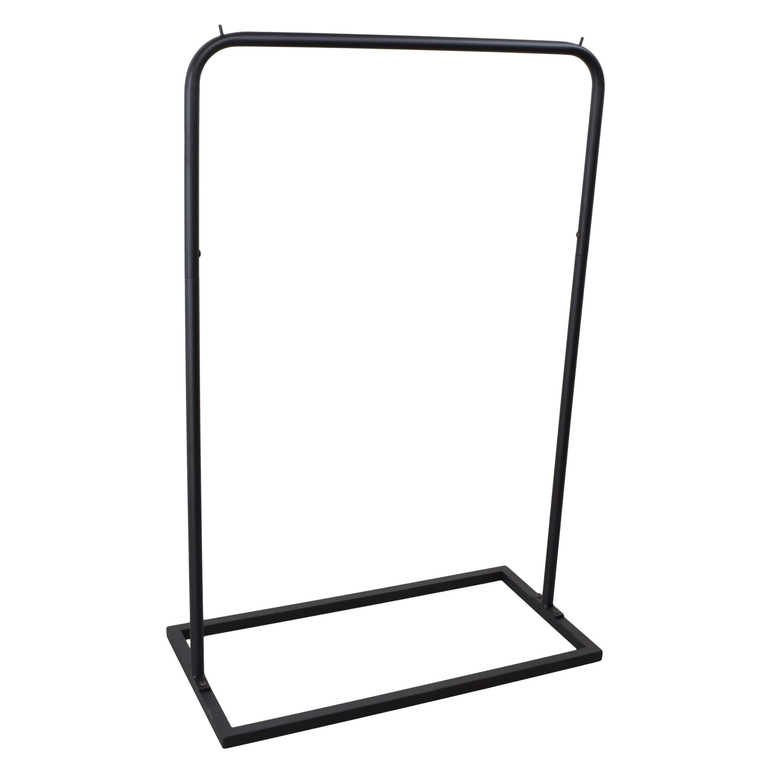 KLEIDERSTÄNDER Dressy - Schwarz, Metall (40/120/80cm) - LOFT42