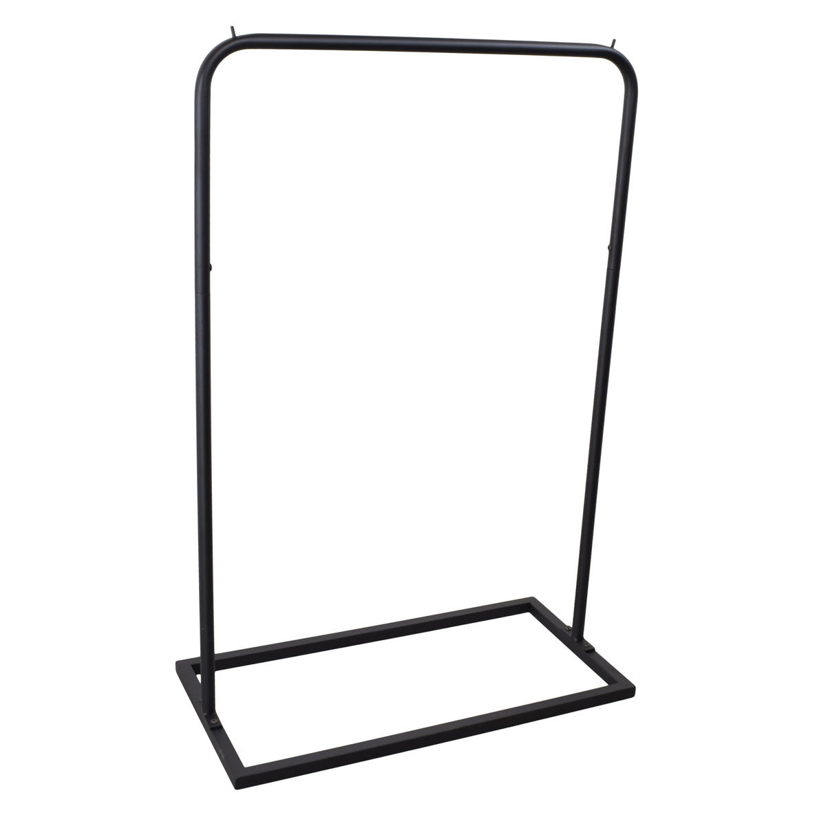 KLEIDERSTÄNDER Dressy - Schwarz, Metall (40/120/80cm) - LOFT42