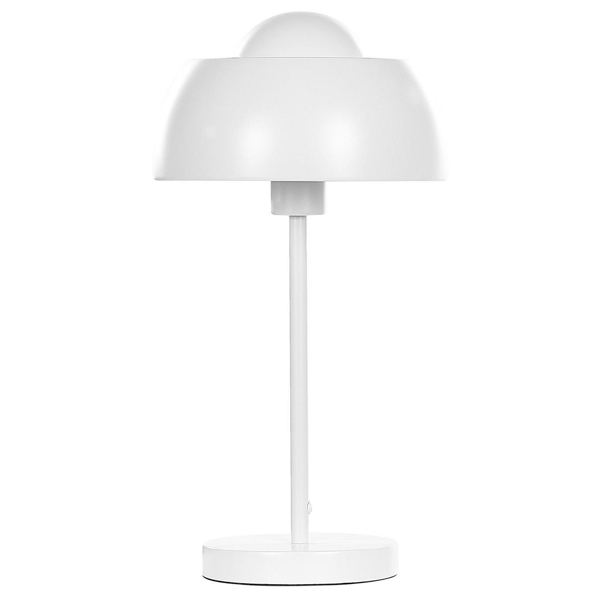 TISCHLAMPE Senette 24/24/44 cm - Weiß, Metall (24/24/44cm) - Beliani