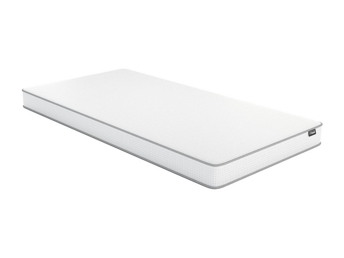 STANDARDMATRATZE - 1 Person - Stoff - Weiß - - Weiß, Textil (90/190cm) - Vente-Unique