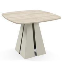 TISCH Kaschmir Figo Ausziehbar Mit Metallgestell 100x100x76 cm - Kaschmir, Holzwerkstoff (100/100/76cm) - Sepro Meble