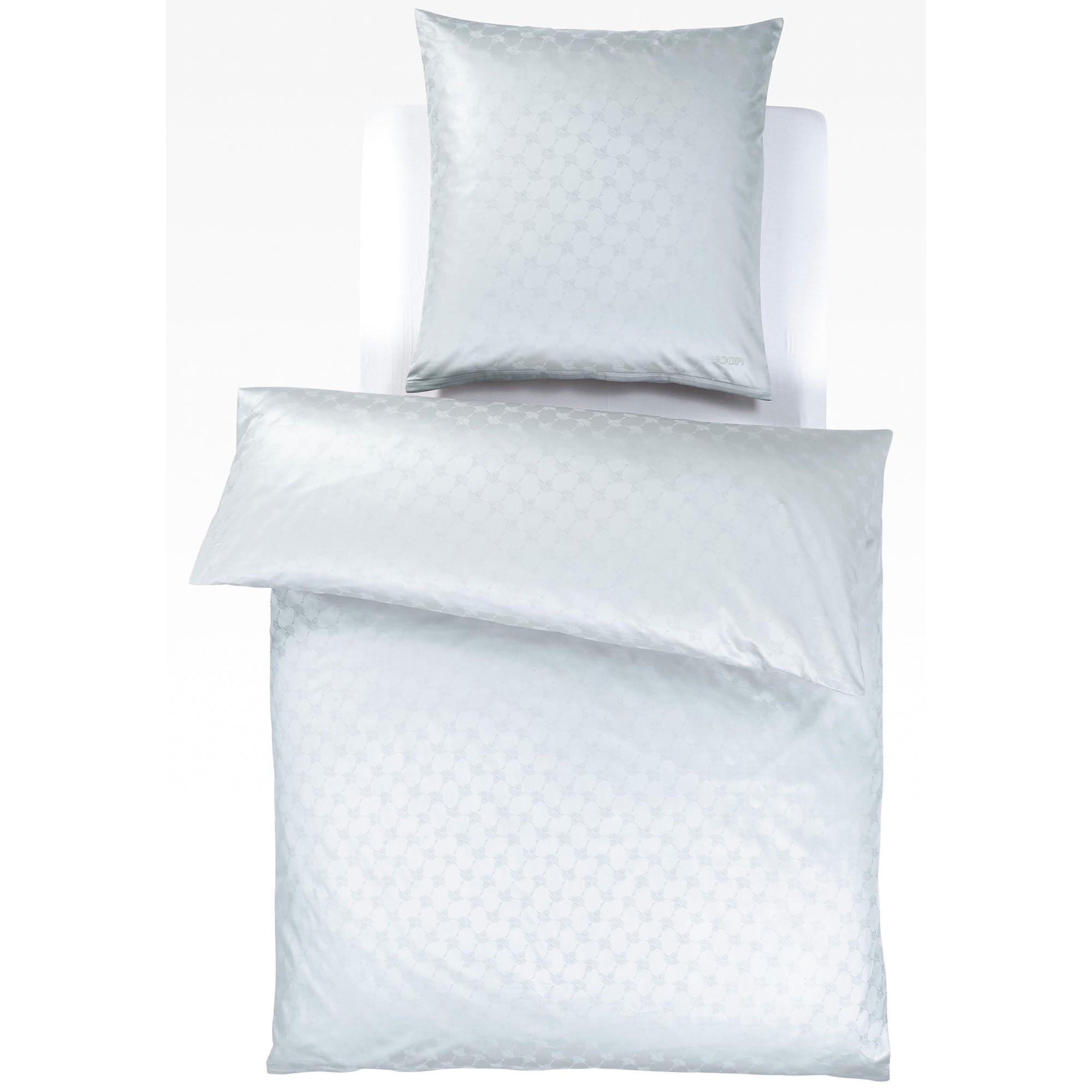 BETTWÄSCHE CORNFLOWER 4020 SILBER - 19 - Grau, Textil (155/200cm) - Joop!