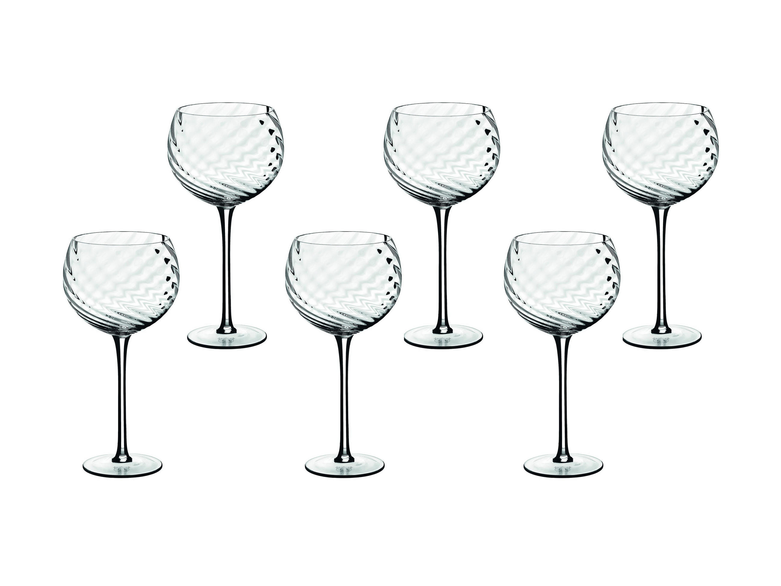 WEINGLÄSER Sten 600ml - 6er-Set - Transparent - Transparent, Glas (0.6L) - Björn