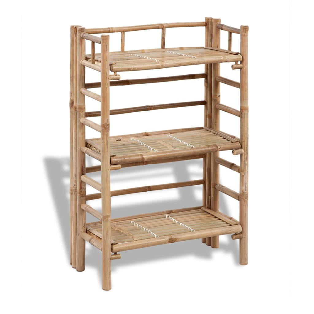 vidaXL Pflanzenständer Braun 30x85x56 cm