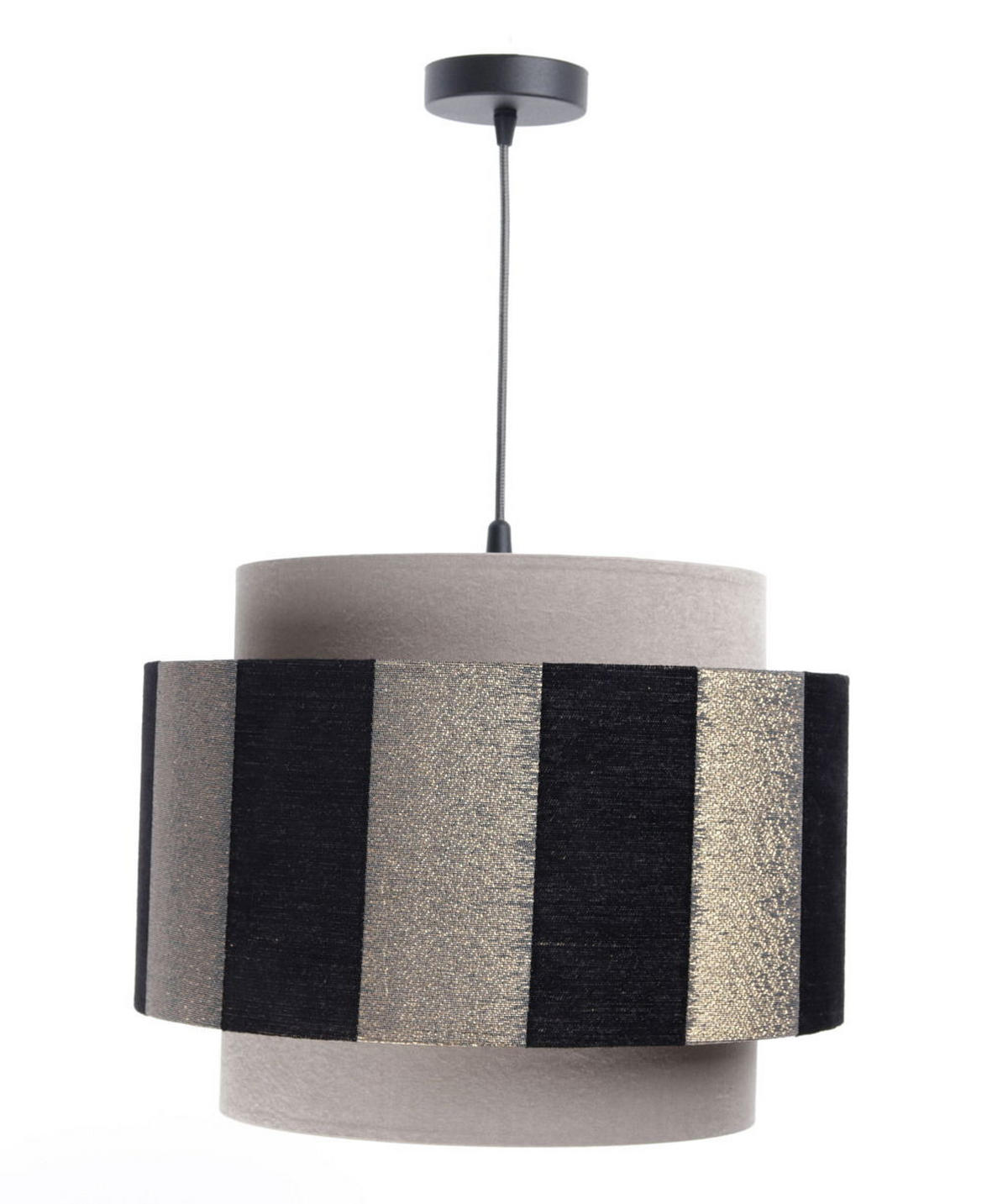 HÄNGELEUCHTE Grau 40/31 cm - Grau, Kunststoff (40/1/31cm) - ONZENO