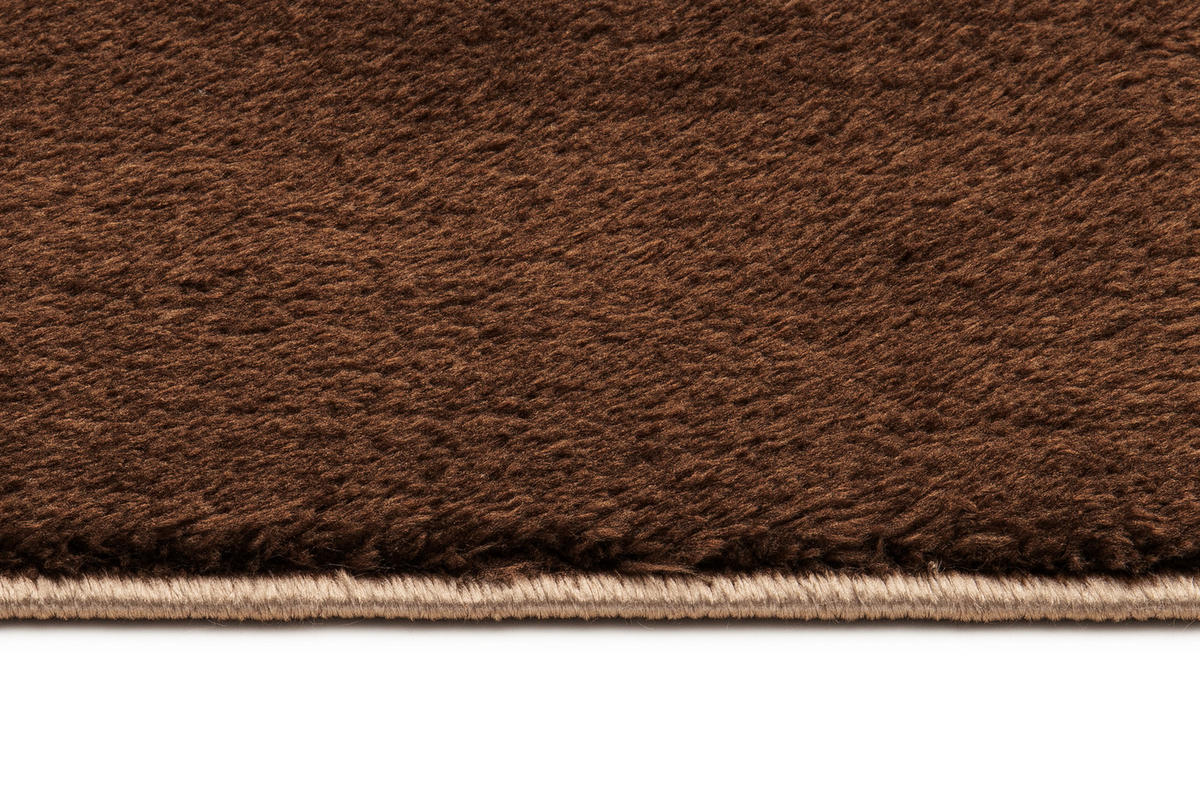 TEPPICH CUDDLE Braun 180/250 cm - Braun, Textil (180/250cm) - Tapiso