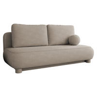 SCHLAFSOFA Gaja - Hellbraun, Holz/Textil (209/96/96cm) - MIRJAN24