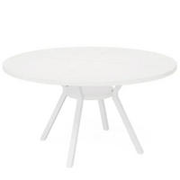 ESSTISCH Weiß 120/120/75 cm - Weiß, Holz (120/120/75cm) - PANGIVO