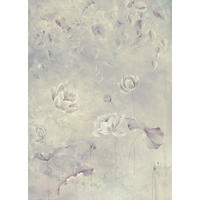 FOTOTAPETE Blumen 200 x 280 cm - Grau, Papier (200/280cm) - Sanders & Sanders