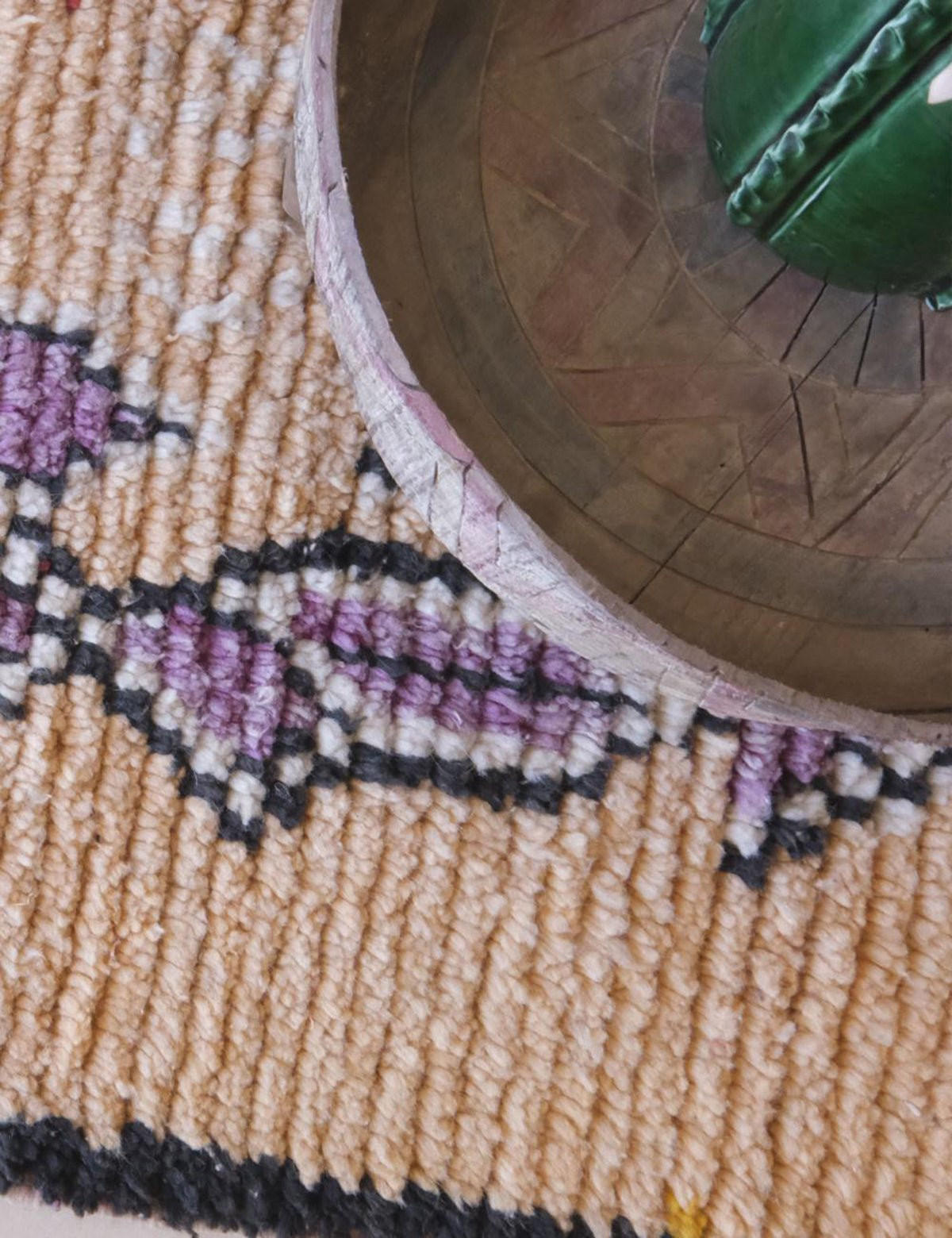 BERBERTEPPICH aus reiner Wolle 74x 296 cm - Orange, Naturmaterialien (74/296cm) - AFK Living