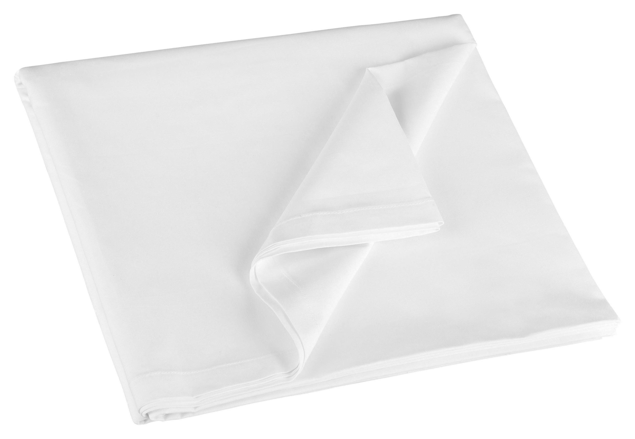 BETTLAKEN, 180x290 cm, 100% Baumwolle, Weiß - Weiß, Textil (180/290cm) - Zollner