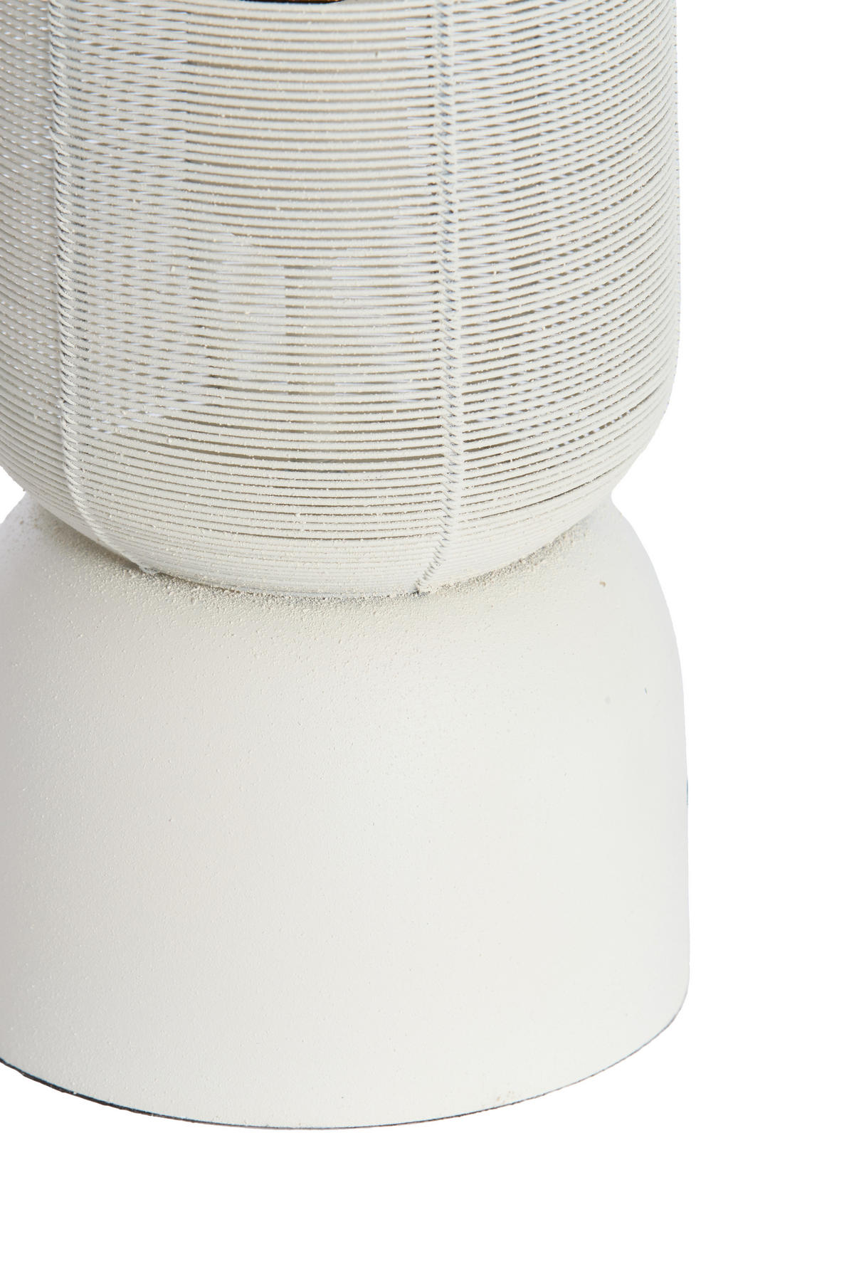 TISCHLAMPE Lezuza Weiß Ø15,5/60,5 cm - Weiß, Metall (15.5/15.5/60.5cm) - Light & Living