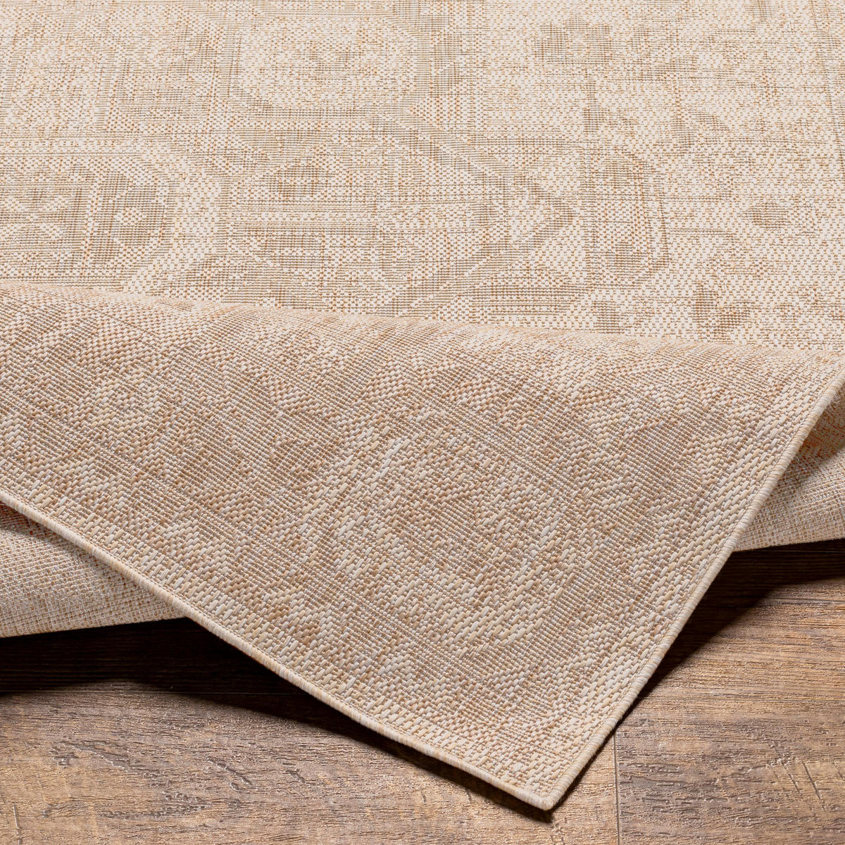 OUTDOORTEPPICH Jute-Optik 160/213 cm Beige - Braun, Kunststoff/Textil (160/213cm) - LIVABLISS