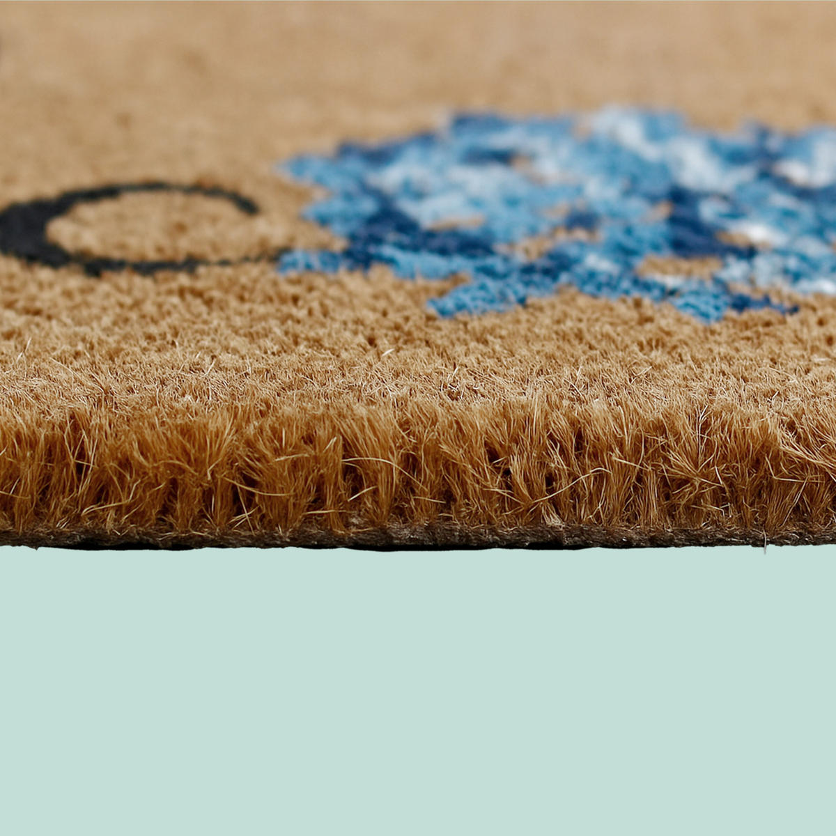 FUSSMATTE - Multicolor, Kunststoff/Textil (60/40cm) - Relaxdays