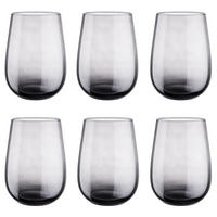 WASSERGLAS (6er Set) Calico - Grau, Glas (0.59L) - Butlers