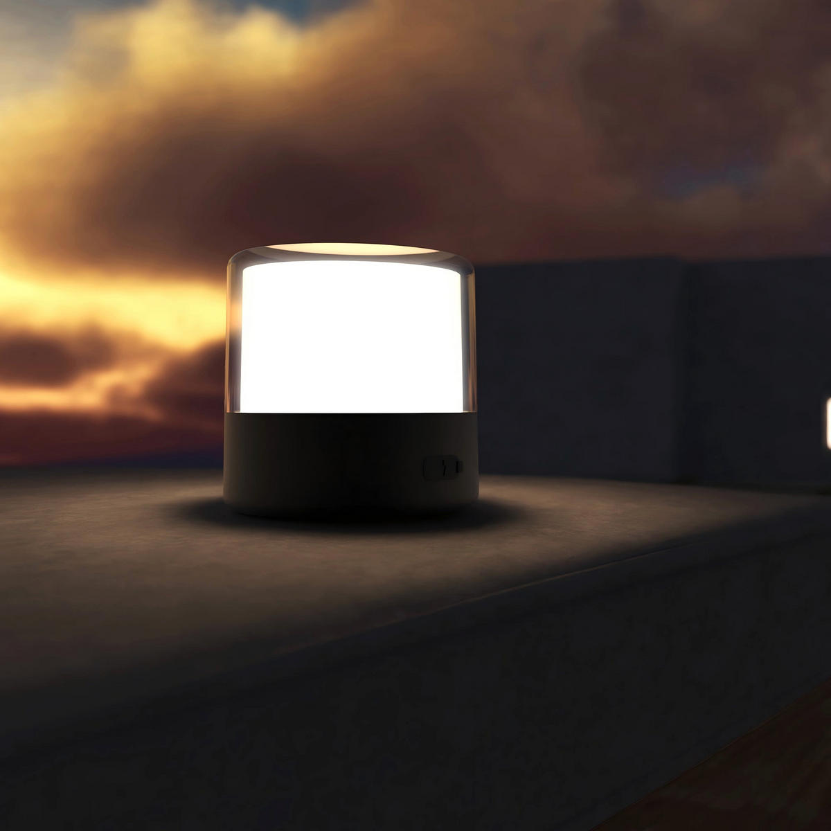 LED-GLUHBIRNE BOLO schwarz - Schwarz, Kunststoff (12/4.8/11cm) - Lumisky