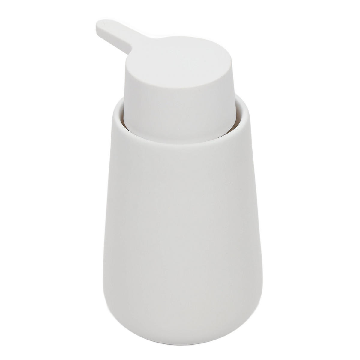 SEIFENSPENDER Keramik Cocon 8,8/8,8/13,7 cm - Weiß, Keramik (8.8/13.7/8.8cm) - 5five Simply Smart