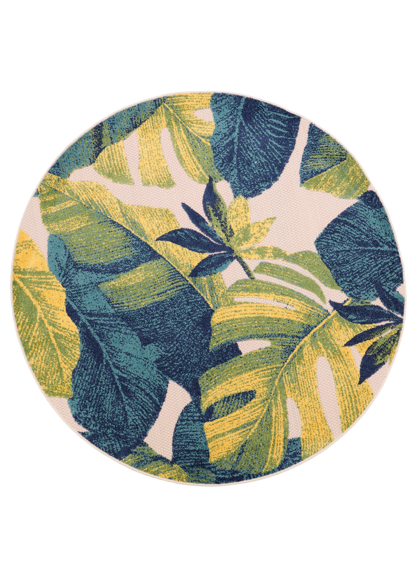 TEPPICH PATIO rund Multicolor 240/240 cm - Multicolor, Textil (240/240cm) - Tapiso