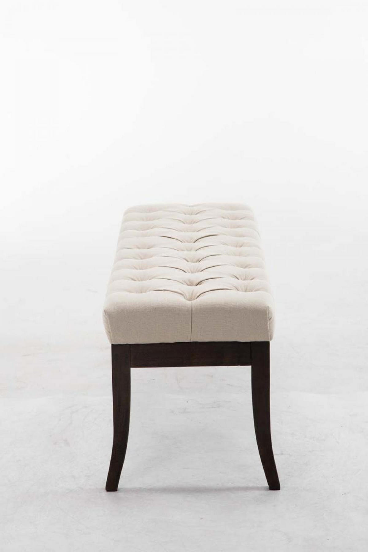 SITZBANK 120/38 cm Stoff Creme - Creme, Holz/Textil (120/46/38cm) - CLP