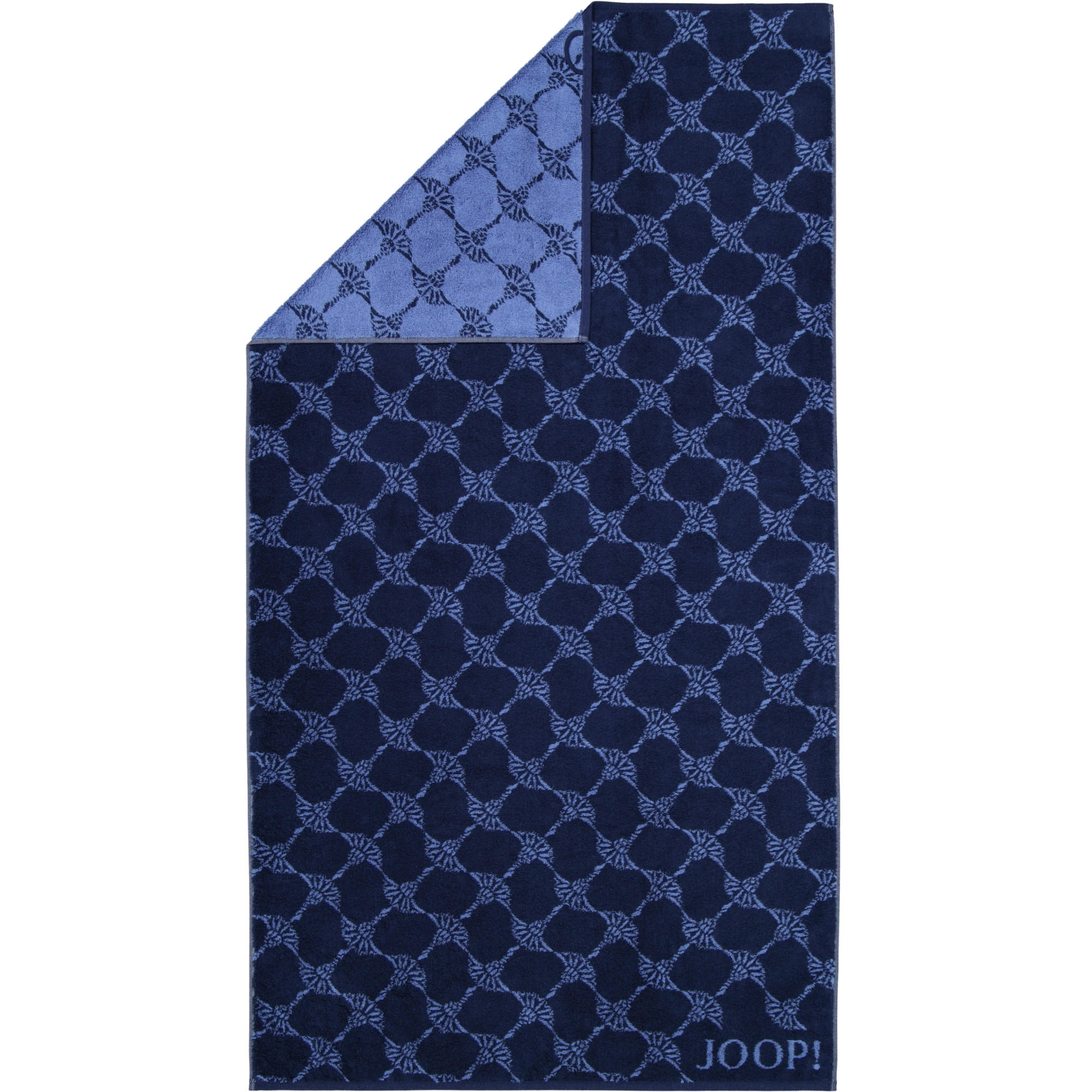 HANDTÜCHER CLASSIC CORNFLOWER 1611 NAVY - 14 - Blau, Textil (80/150cm) - Joop!