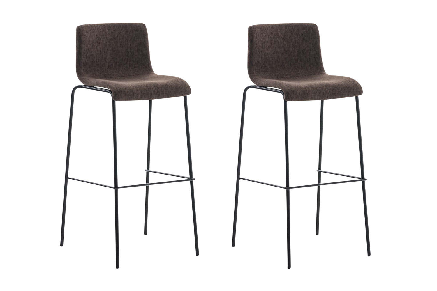 Deluke Barhocker Braun 43x100x48 cm
