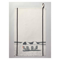 KÜCHENTUCH Dolce Vita ekrü 50 x 70 cm - Weiß, Textil (70/50cm)