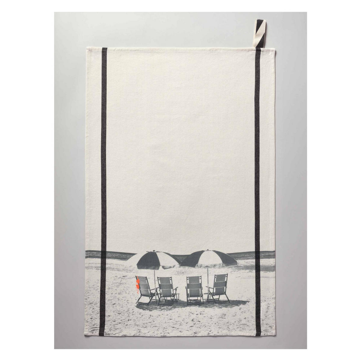 KÜCHENTUCH Dolce Vita ekrü 50 x 70 cm - Weiß, Textil (70/50cm)