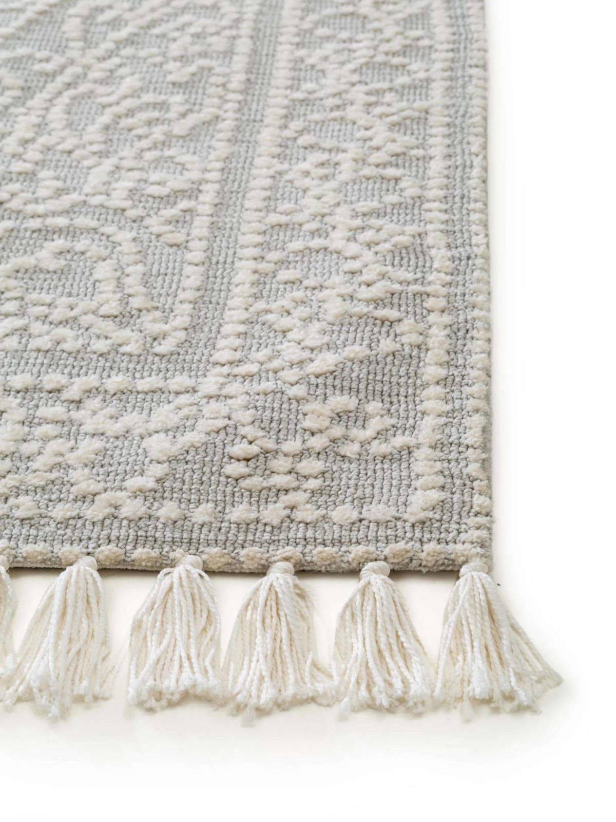 TEPPICH Elias Grau 200x300 cm - Grau, Textil (200/300cm) - benuta Nest