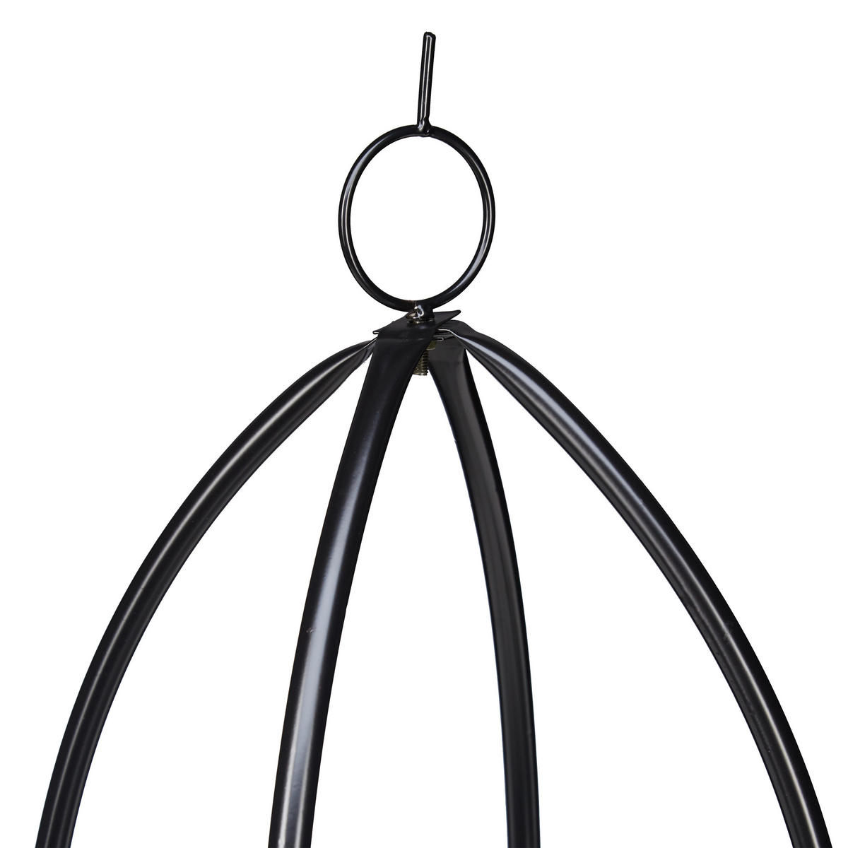 2XRANKTURM - Schwarz, Metall (29/149/29cm) - Relaxdays