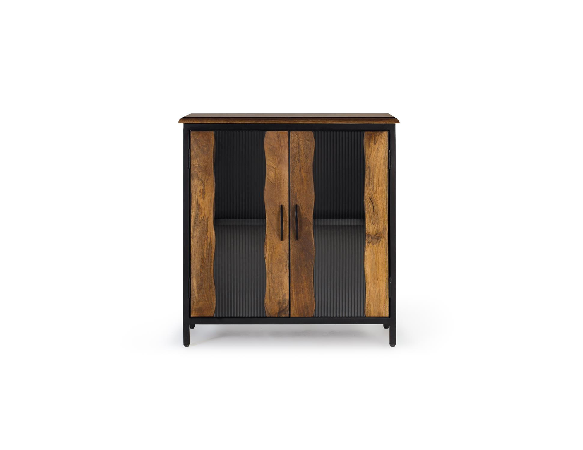 Giner y Colomer Sideboard Schwarz 37x90x87 cm