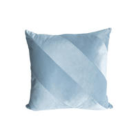 DEKOKISSEN Tono 45/45/7 cm - Blau, Kunststoff (45/45cm) - Present Time