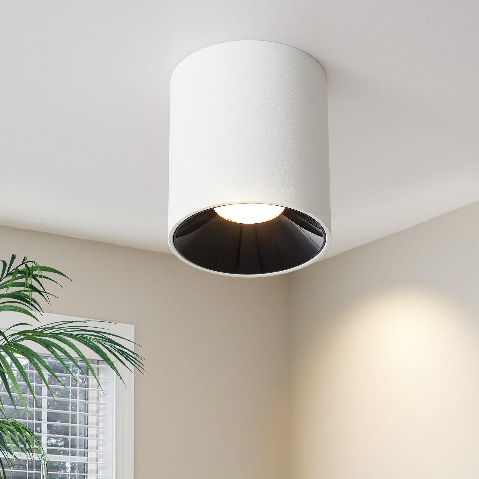 LED-SPOTLEUCHTE Kraft 6/6/7 cm - Weiß, Metall (5.5cm) - Nettlife