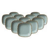 DIPSCHALEN Casa Blau ø 9 cm 12er Set - Blau, Keramik (9cm) - Ritzenhoff Breker