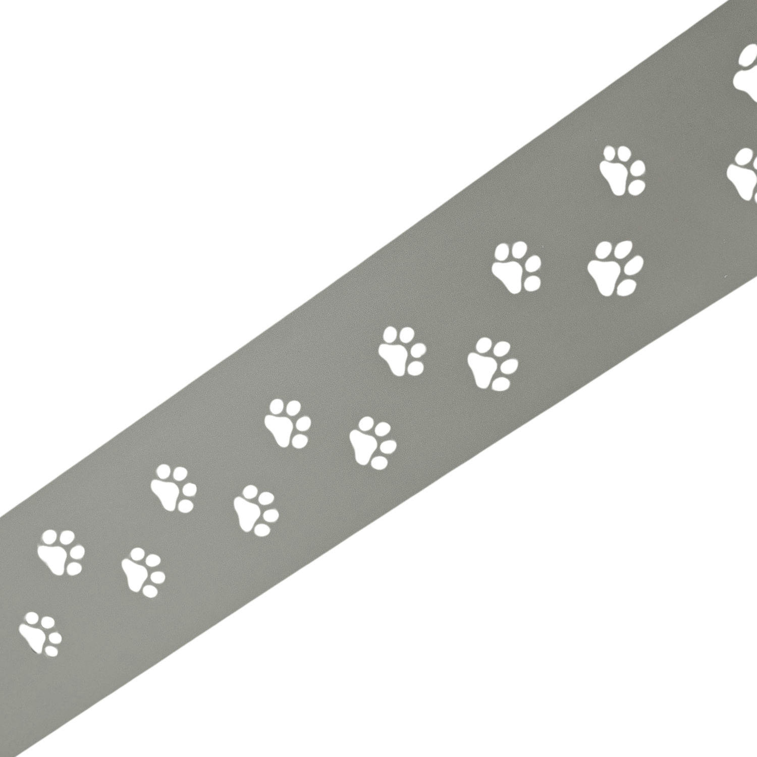 SICHTSCHUTZSTREIFEN PREMIUM Dekor Tapsi für Doppelstabzäune Steingrau 2,55m - Graubraun, Kunststoff (255/19cm) - ZAUN|ZU