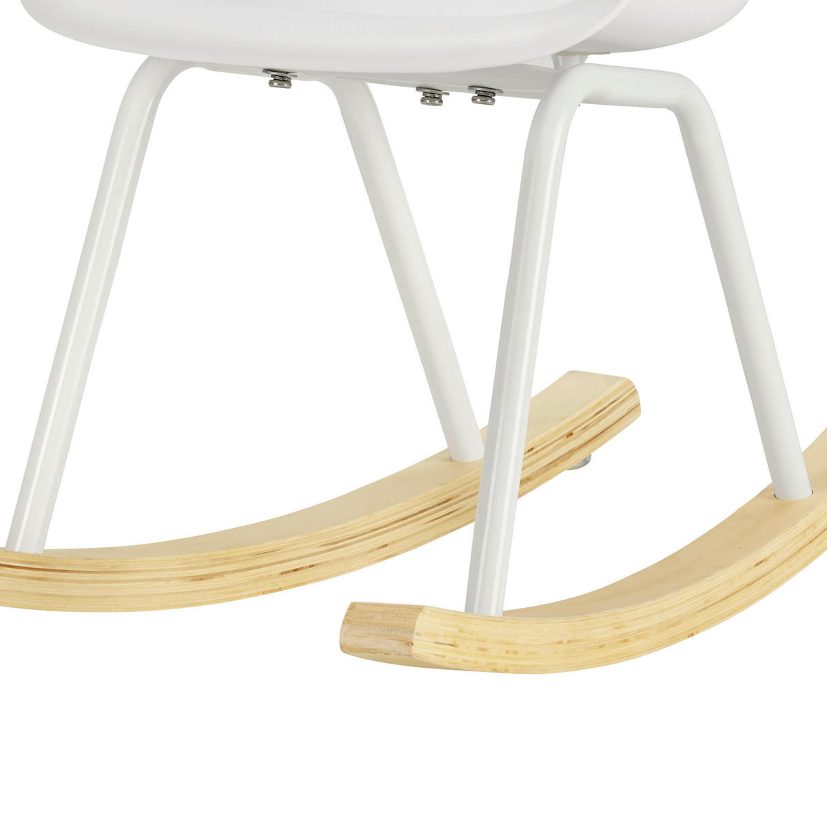 KINDERSTUHL Bobby Weiß Kunststoff - Weiß, Holz (41.5/60/54cm)