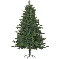 WEIHNACHTSBÄUME 120/120/180 cm grün aus Kunststoff mit 444 Zweigen - Grün, Kunststoff (180cm) - OKWISH