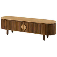 TV-BOARD Mango 180x40x50 braun geölt KYOTO #113 - Braun, Holz (180/50/40cm) - Massivmoebel24
