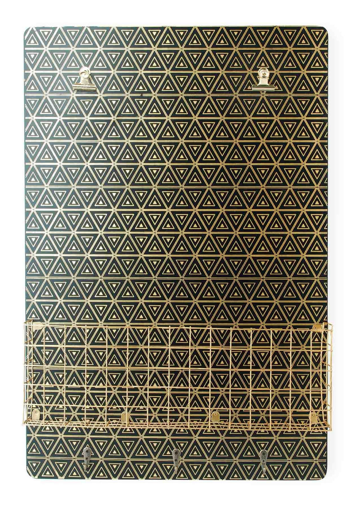 WANDREGAL Sara Schwarz 40/6/60 cm Holz - Schwarz, Holz (6/60/40cm) - Mondex